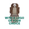 Custom RV captain chair seat covers with logo embroidery for a 2016 Tiffin Allegro Open Road