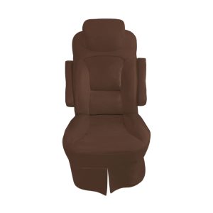 Ranch Tan vinyl slip-on RV captain's chair cover for 2018 Jayco Precept