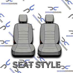 Bucket seat style for 2013-2018 Dodge Ram 1500 2500 3500 front seats with standard headrests driver and passenger seats