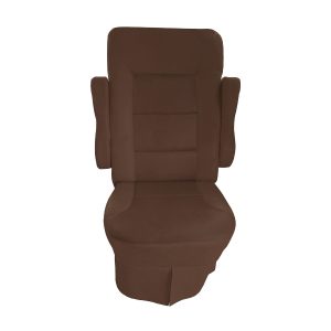 Ranch tan vinyl RV seat cover for 2010-2011 Tiffin Allegro Open Road captain seats waterproof easy clean