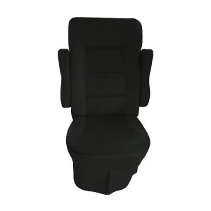 2012 to 2015 Tiffin Allegro RED RV captain chair seat cover solid vinyl black