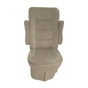2012 to 2015 Tiffin Allegro RED RV captain chair seat cover solid vinyl pebble